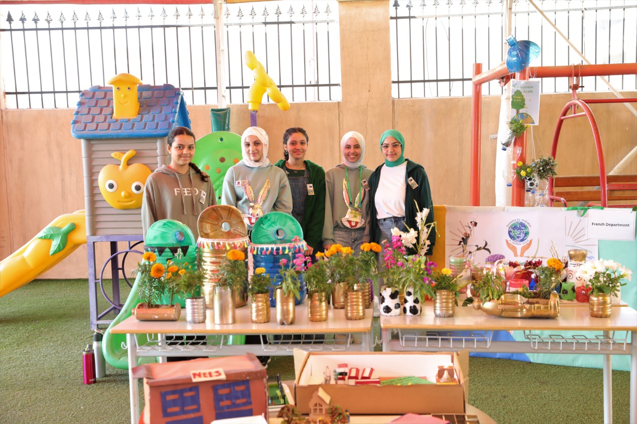 تحت شعار "اتحضر للأخضر" مدارس النيل المصرية الدولية تُنظم يومًا خاصًا بالبيئة والمناخ