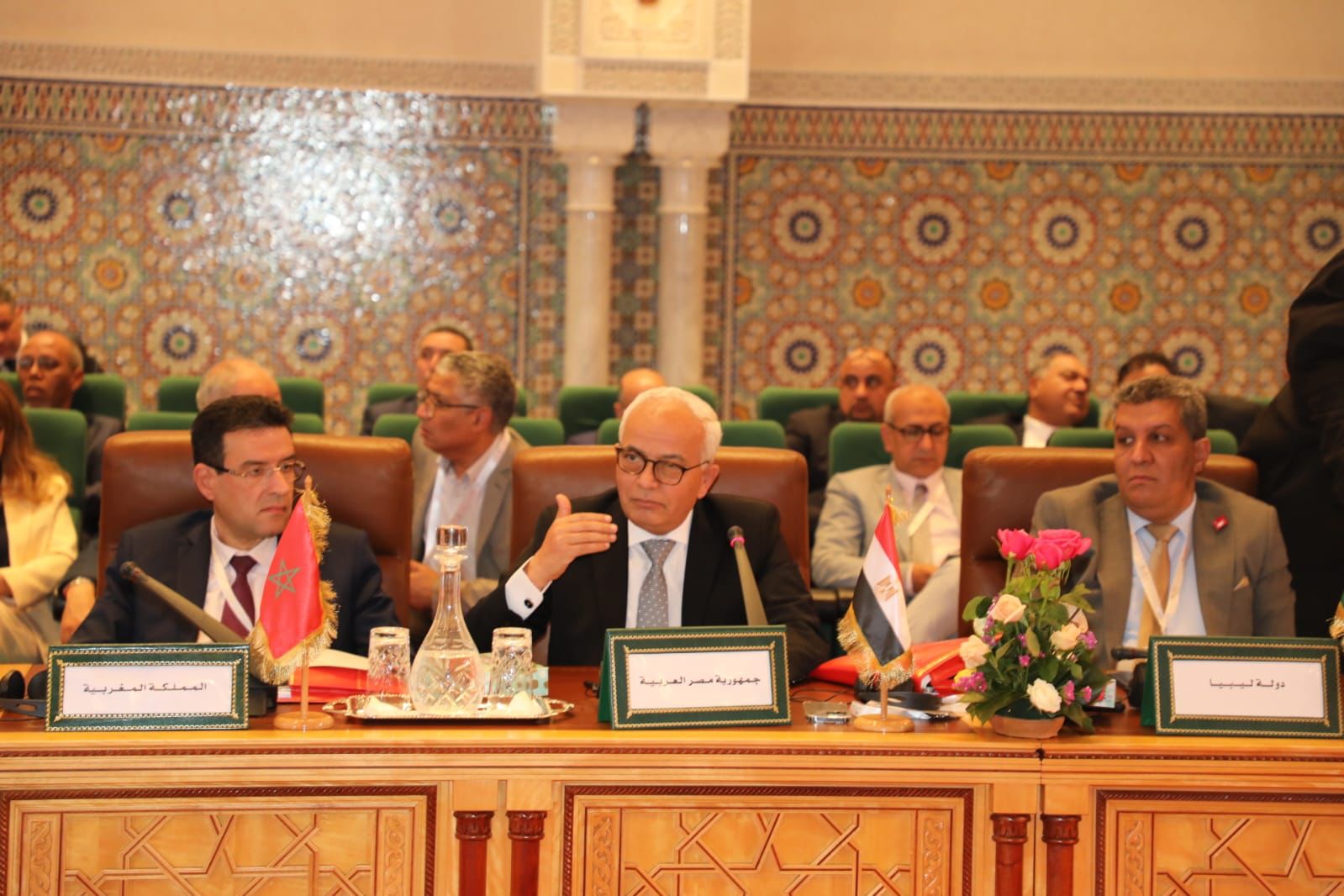 The Minister of Education participates in the Thirteenth Conference of Arab Ministers of Education in Morocco)