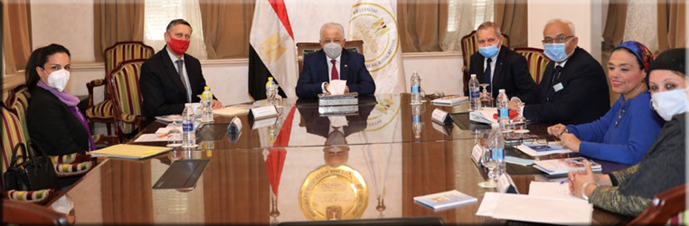 الدكتور طارق شوقي وزير التربية والتعليم والتعليم الفني يبحث سبل التعاون مع سفير جمهورية ألمانيا الاتحادية بالقاهرة