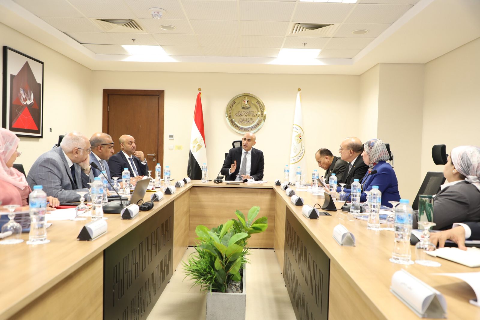 وزير التربية والتعليم يترأس اجتماع المجلس الأعلى للتعليم قبل الجامعى