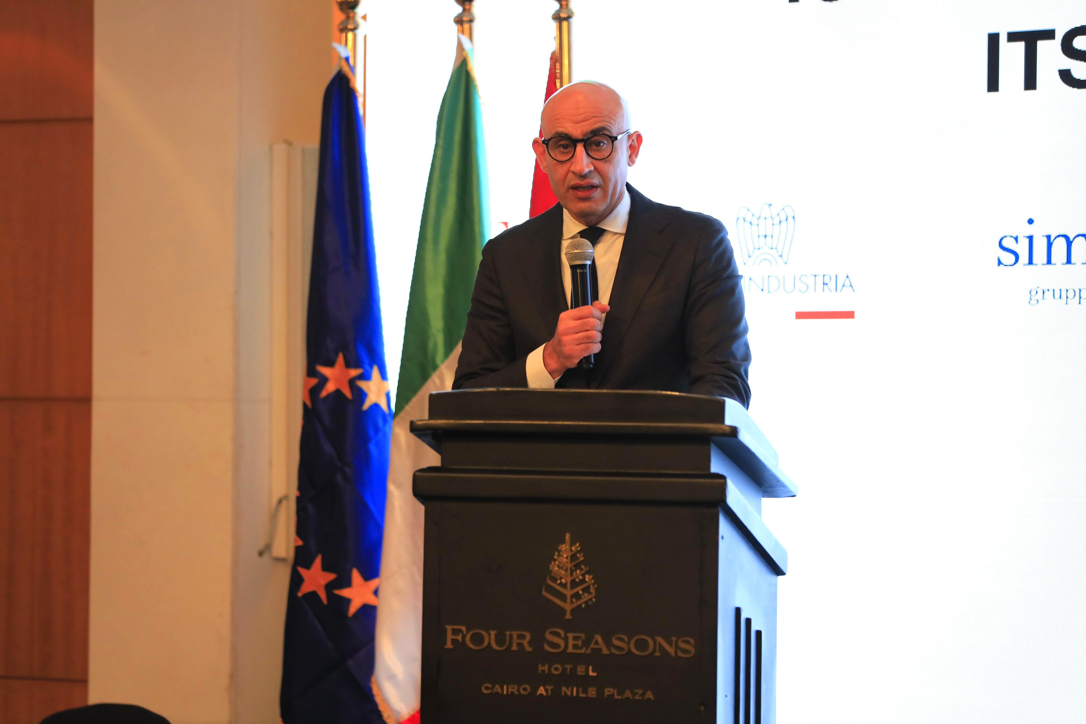 وزير التربية والتعليم ونظيره الإيطالى يشاركان في ندوة تحت عنوان "التعليم الفني والمهني معاهد فنية عليا دعم النمو والازدهار")