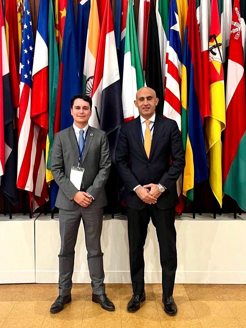 Minister of Education and Technical Education meets with the Head of the Digital Education Department at UNICEF)