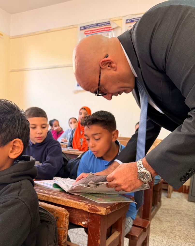 Minister of Education Makes Surprise Visit to Damietta Schools