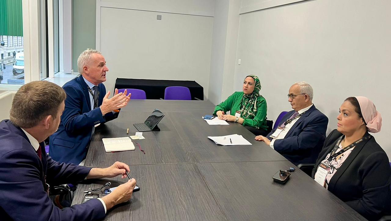 The Minister of Education meets with the Global Director of Education and Adolescent Development at UNICEF)