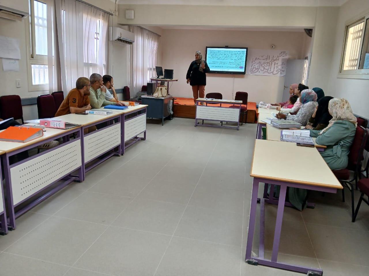 برامج توعية لترشيد الكهرباء بمحافظة مرسى مطروح 