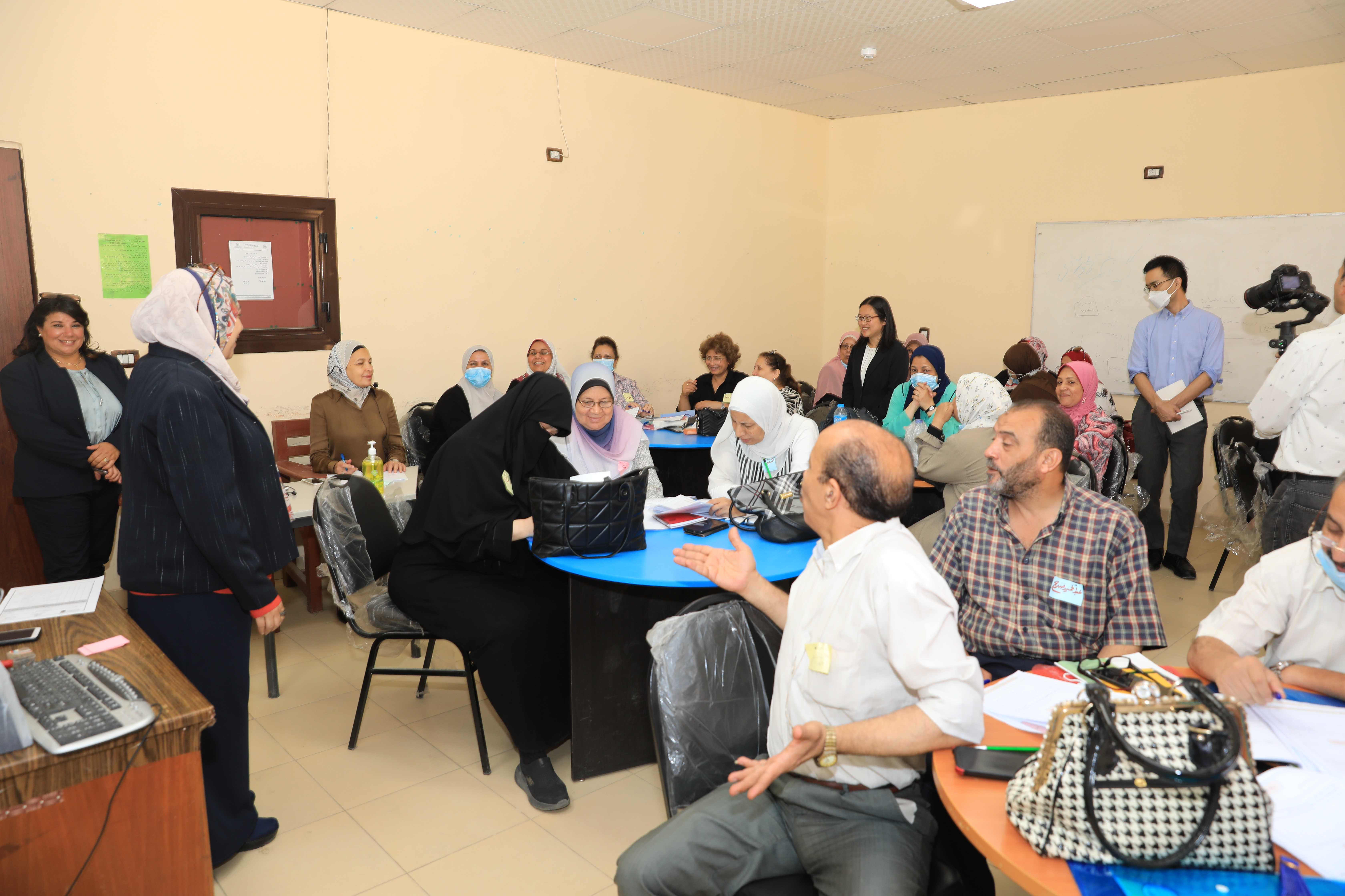 "Education" organizes workshops for first-grade teachers to train on tokatsu activities in cooperation with Alexandria University)