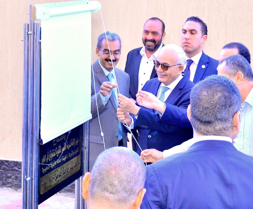 وزير التربية والتعليم يفتتح فندق مدرسة المتفوقين للعلوم والتكنولوجيا بالأقصر