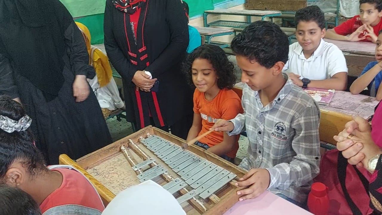 النشاط الصيفي بادارة شمال الاسماعيلية مدرسة الفاروق عمر الابتدائية